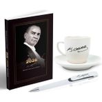 Asseds Store 2026 Atatürk Gazi Paşa Ajanda - Atatürk Imza Baskılı Kahve Fincanı - Ayraç - Kartpostal - -- - Option-1