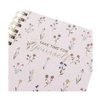 Asseds Store Ciltli Spiral Günlük | Zarif Çiçek Tasarımı | Birinci Sınıf Kağıt | Defter | Günlük | Listeler | Kayıt Ay ve Tarih | Harika Hediye | 160 Çizgili Sayfa | 15,88 cm x 21,04 cm - -- - Option-1