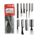 Asseds Store Croc 1110 Çantalı Tarak Seti 10LU - Profesyonel Kuaför Tarakları - Option-1
