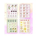 Asseds Store Cute Baby Book 24 * 17 cm 16 Sayfa Özel Tasarım Rengarenk Kitabı - -- - Option-1