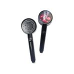 Asseds Store Duş Başlığı Ayarlı Turbo Fanlı Siyah KTX-2999 - 1 lt