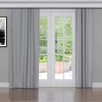Asseds Store Fabric Blackout Taş Rengi Karartma Özellikli Fon Perde 300 x 260 - Option-1 - 1BW-Beyaz