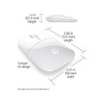 Asseds Store Hp Z3700 V0L80AA 3 Tuş 1200DPI Optik Beyaz Kablosuz Mouse - Option-1 - 001-Renkli