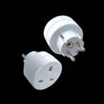 Asseds Store Ingiliz Hong Kong Kıbrıs Suudi Arabistan Dişi Türk Erkek Fişli Seyahat Adaptörü Çevirici Priz Dönüştürücü G Tipi Priz Dönüştürücü - 1 Adet - Ahşap