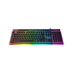Asseds Store K1 360° Özelleştirilebilir Rgb & Yazılımlı Full Membran 104+7 Tuşlu Ekstra Multimedya/rollover Ses Kontrol Mekanizmalı Gaming Klavye - Option-1 - 001-Renkli