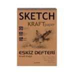 Asseds Store Kağıt A4 Eskiz Defteri 90 Gr. Spiralli 50 Yaprak - -- - Option-1