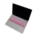 Asseds Store Klavye Koruyucu Silikon Koruma Filmi Arapça Baskı Ters L Enter Uyumlu Yıkanabilir Ultra Ince Koruma Filmi, Air 13 Inç M1 A2179 A2337 Pembe - 0 - Siyah - Option-1