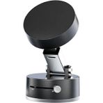 Asseds Store Manyetik Araç Telefon Tutucu | Vakumlu Güçlü Sabitleme | Magsafe Uyumlu | Minimalist Tasarım Siyah Lvt-01 - Option-1 - 000-Siyah