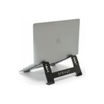 Asseds Store Prexua Stepper Laptop Standı - Notebook Yükseltici Altlık - Metal - Siyah - STP4025 (Siyah)