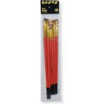 Asseds Store Süper 6'lı Düz Kesik Yağlı Boya Fırça Seti, El Yapımı Sentetik Akrilik, 15 cm Saplı,no: 2-4-6-8-10-12 - Option-1