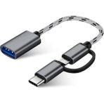 Asseds Store USB 3.0 Otg To Type C Micro USB Data Şarj Çevirici Dönüştürücü Adaptör - Option-1