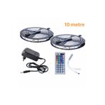 Asşerit Led Şerit Led Rgb 10 Metre Kumandalı 20 Renk 3 Çipli Iç Mekan Tak Çalıştır