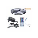 Asşerit Led Şerit Led Rgb 2 Metre Kumandalı 20 Renk 3 Çipli Iç Mekan Tak Çalıştır