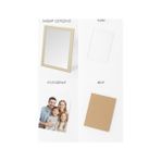 Assess Store Ahşap Resim Çerçevesi 4'lü Set Halinde 21 x 29 cm (A-4) Boyutunda - -- - Option-1
