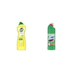Assess Store Cif Krem Yüzey Temizleyici Limon Kokulu Yağ ve Kireç Sökücü Leke Çıkarıcı 750 Ml(1) Domestos Yoğun Kıvamlı Çamaşır Suyu Maksimum Hijyen Dağ Esintisi, 750 Ml(5) - Option-1