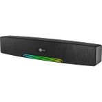 Assess Store DS109 10W Bluetooth Kablosuz Rgb Aydınlatmalı Hoparlör - Masaüstü, Pc, Tv, Laptop Uyumlu, Usb/sd Kart/aux Girişi, 360° Surround Ses, Mikrofonlu Taşınabilir Soundbar Siyah - 01-Siyah