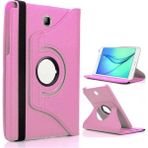 Assess Store Galaxy Tab S2 9.7 T810 T813 T815 T819 ile Uyumlu Kılıf 360 Dönebilen Standlı Pembe Açık - Option-1 - Altın