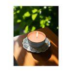 Assess Store Gümüş Teneke Kokusuz Mum 60 gr - Option-1