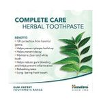 Assess Store Himalaya Since 1930 Komple Bakım Bitkisel Diş Macunu, Florürlü, Parabensiz, Vejeteryan, Güçlü Dişler, 75 ml (3 Paketi) - Option-1