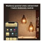 Assess Store Huewa 8-75W Beyaz Ambiyans Akıllı LED Ampul Başlangıç Seti 3'lü, Akıllı Butonlu, E27, Bluetooth Özellikli - 1 - 10 W - Altın