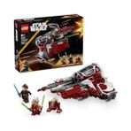 Assess Store : Klon Savaşları Ahsoka’nın Jedi Interceptor’ı 75401-8 Yaş ve Üzeri Kız ve Erkek Çocuklar Için Yaratıcı Oyuncak Yapım Seti, Doğum Günü Hediyesi (290 Parça) - 0 - Siyah