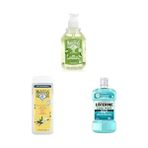 Assess Store Le Petit Marseillais El Yıkama Jeli (Sabun & Zeytinyağı 300 Ml) + Organik Vanilya Sütü Duş Jeli (Le Petit Marseillais 400 Ml) + Mint Ağız Bakım Ürünü (Hafif Tat, 500 Ml) - 1 lt