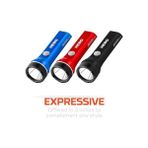 Assess Store Nebo Luxtreme Kompakt Şarj Edilebilir Usbc El Feneri, 328 Yarda Kadar Işıma Mesafesi – 5 Benzersiz Işık Modu – Su Geçirmez ve Darbeye Dayanıklı – Anahtar Halkası ve Taşıma Bandı ile Komple - 0,5