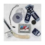 Assess Store Pavilion Company Livin' The Hockey Life-8,5 x 6,5 Inç Şövale Arka Resim Çerçevesi, Mdf, Gri - -- - Option-1