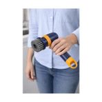 Assess Store Şarjlı Temizlik Fırçası Değişebilir Başlık Sert Zemin Ayakkabı Temizleme Fırçası LED Ekran Göstergeli Clean Shoes Spin Scrubber TJ03 (Lacivert) - Option-1