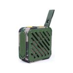 Assess Store Taşınabilir Bluetooth V5.2 Kablosuz Hoparlör | Hi-Fi Güçlü Ses | Tf Kart USB Aux Destekli | Type-C Şarjlı 1200MAH Mini Speaker, SK-682 (Yeşil) - 01-Siyah