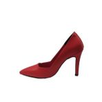 Assortie 111Z Kırmızı Stiletto Sivri Burun Kaydırmaz Taban Kadın Topuklu Ayakkabı