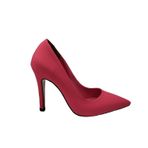 Assortie 112Z Fuşya Stiletto Sivri Burun Kaydırmaz Taban Kadın Topuklu Ayakkabı