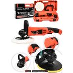 Assur 1200W Polisaj Makinesi Devir Ayarlı 6 Kademeli 180Mm Pasta Cila