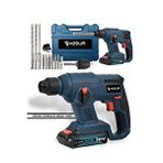 Assur 21v Darbeli Çift Akülü Şarjlı Kırıcı Delici Hilti Lacivert