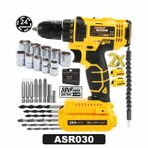 Assur 58VF Sarı Şarjlı Avuç Taşlama Makinesi