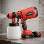 Assur ASR827 21V Çift Akülü Boya Püskürtme Tabancası