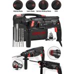 Assur Profesyonel Metal Şanzıman Kırıcı Delici Hilti Darbeli Matkap 2 - 28MM - 1806