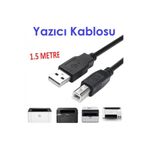 Astakos Yazıcı Kablosu Ara Printer Usb Bağlantı Bağlama Kablo Network Lazer Hp Canon Brother