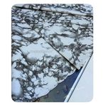 Astarlı kaymaz mermer desen silinebilir pvc muşamba yuvarlak masa örtüsü 138 * 138 cm Mermer 140 x 140