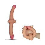 Astarte Dünya Markası Holy Dong Çift Taraflı Kullanım Yumuşak Realistik Penis 30 cm R602