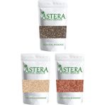 ASTERA 250 gr Chia Tohumu 250 gr Kinoa Tohumu 250 gr Keten Tohumu