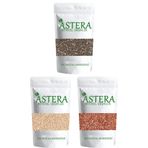 ASTERA 50 gr Chia Tohumu 50 gr Kinoa Tohumu 50 gr Keten Tohumu