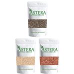 ASTERA 500 gr Chia Tohumu 500 gr Kinoa Tohumu 500 gr Keten Tohumu