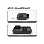 Astera Açılır Kapanır Bulaşıklık Tabaklık, 40 x 32 x 9 Cm, Plastik