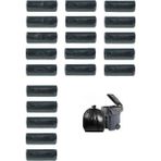 Astera Hantal Boy Çöp Poşeti (100 x 150 Cm) 10 Lu Rulo x 20 Paket Çöp Torbası Siyah
