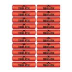 Astera Tıbbi Atık Poşeti Orta Boy 55X60 cm 300 gr 10 Lu Rulo x 20 Paket = 200 Adet (Kırmızı-Siyah Baskılı)