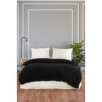 Asteria %100 Pamuklu Yıkamalı Tek Kişilik Nevresim Takımı 160*220 Astrtk - Siyah - Beyaz