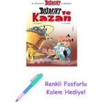 Asteriks 13 - Asteriks ve Kazan + Renkli Fosforlu Kalem - Hayır