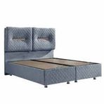 Astra 150x200 cm Mavi Baza ve Başlık Seti