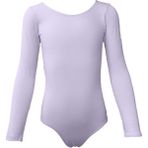 Astra Fit Moda Alfabeta Uzun Kollu Çocuk Bale Mayosu - 13 Yaş - Lila